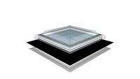 100100 Fixed Flat roof window w. Dome - CFP ISD 0--0
