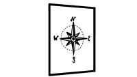 Quadro Scribble compass - Galeria9, por JulioJodas