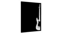 Quadro Guitarra Elétrica Poligono Black - Galeria9, por JulioJodas