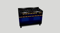 PDN-1207D-E3 (Blue) - Brass Handles