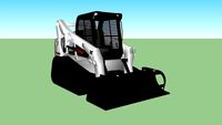 Bobcat T770 with Bucket Grapple