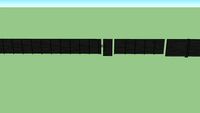 Modern fence