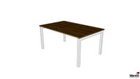 Mesa de Reunião Work - Pé Quadrado - Marelli