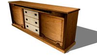 HORLOGER LARGE SIDEBOARD, REF 4203, Michel FERRAND