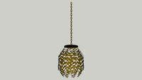 Palm hanging lamp PTMD