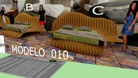 parametric furniture - CAMA 10 bed - planos de despiece en dxf y cdr CNC laser cut