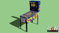 Mr. & Mrs. Pac-Man Pinball Machine (Bally, 1982)