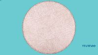 TAPETE WOOLABLE ROSE TEA 160 CM - LORENA CANALS - MIMOO TOYS