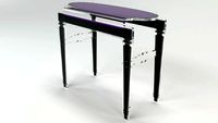 CONSOLE SIXTEEN VIOLETTE CONTOUR NOIR Acrila Furniture