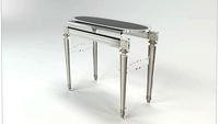 CONSOLE SIXTEEN NOIR CONTOUR BLANC Acrila Furniture