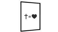 Quadro Cruz por amor - Galeria9, por ITALO SAID