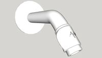 ARBO PG-5003 Long Nose Bib Tap With Wall Flange