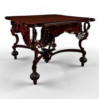 Table carved