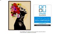 Quadro Vertical Marcela