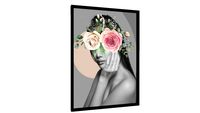 Quadro Woman Flower - Galeria9, por Taise Pimentel