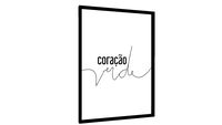 Quadro Coração Verde I - Galeria9, por Nah Pinheiro