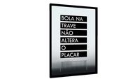 Quadro BOLA NA TRAVE - Galeria9, por SUSPIRO