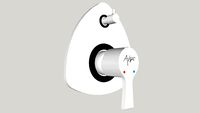 ARBO RL-1531 Exposed Part Kit For Single Lever Medium Flow Diverter (Compatible With CD-5601)