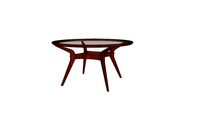 Ico Parisi Round Dining Table - 60' Round Dining Table - The Drawing Room ATL