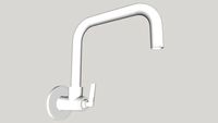 ARBO AQ-1109 Sink Cock With Long Swivel Spout Wall Mounted