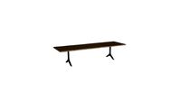 Square Roots] Vega 3400 Dining Table_Wishbone leg