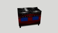 PDN-120FID-E3 (Red) - Chrome Handles