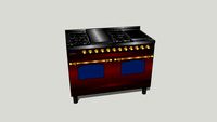 PDN-120FID-E3 (Red) - Brass Handles