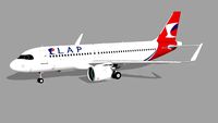 Líneas Aéreas Paraguayas LAP (ZP-CCZ) - Airbus A320-271N (Fictional)