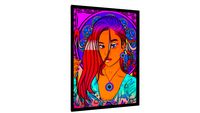Quadro GAROTA PISCODELICA - Galeria9, por Rodrigo Anderica