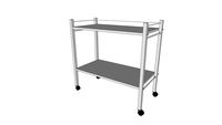 INSTRUMENT TROLLEY Chrome Frame – FCT 1020