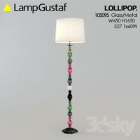 Floor lamp LAMPGUSTAF LOLLIPOP
