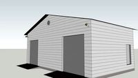 Standard garage 7000x12000mm BIV five cars