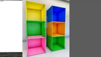 Colorful Locker / Loker Warna Warni