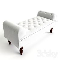 LORRAINE TUFTED BENCH