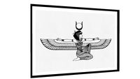 Quadro Deusa Isis - White - Galeria9, por Arte Sutil & Co.