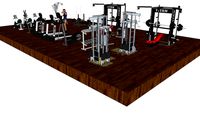 Gimnasio equipamiento