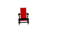 Silla Blue & Red (Gerrit Rietveld)
