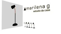 REF: 783PMAYA - ABAJUR DE MESA FLEXÍVEL MAYA PINTADO