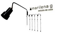 REF: 620P40MAYA - ARANDELA ARTICULADA 40CM COM CÚPULA MAYA PINTADA