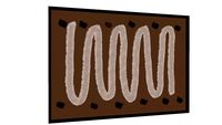 Quadro abstract #7 choco - Galeria9, por cics