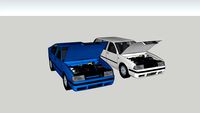 škoda octavia 1,9tdi liftback combi low poly