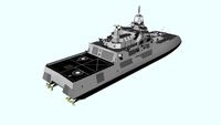 FRENCH+NAVY+ADVANCED+MULTIPURPOSE+DESTROYER+FFG+LAFAYTTE+CLASS