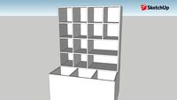 Baseball Helmet/Bat Rack