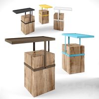 TANDEM end table by roche bobois