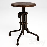 GRAMERCY HOME - ISAAC COUNTER LOW STOOL 445.002B