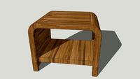 Side table oak