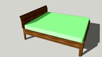 Bed Hasena oakline