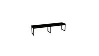 PURE] Sabina E Bench (British Green Matt_Black)