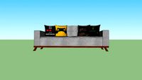 SOFA TÂMISA 3 LUGARES - MOBLY