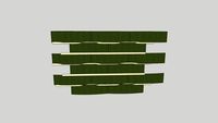 Slalom Lighted EcoArch in Foliage color